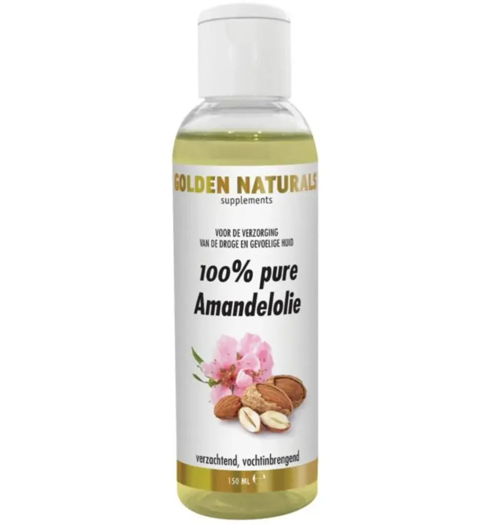 Golden Naturals Amandelolie 100% puur (150 ml)