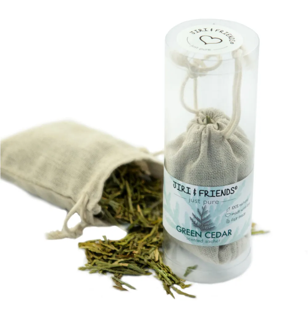 Jiri & Friends Geurzakjegroene ceder (1 stuk)