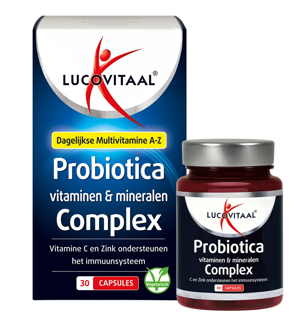 Lucovitaal Probiotica Vitaminen & Mineralen Complex (30 capsules) - image 3