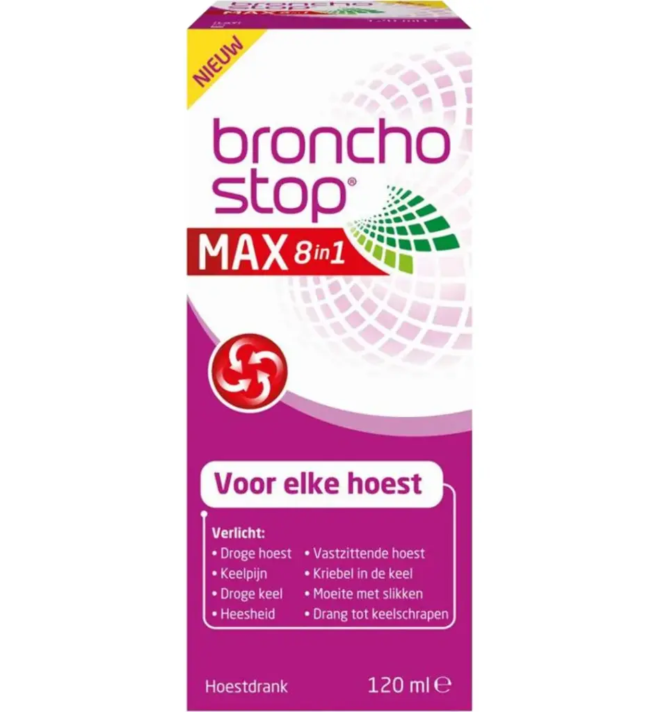 Bronchostop Bronchostop max alle hoest (120 ml)