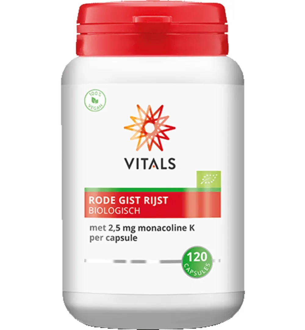 Vitals Rode gist rijst (120 capsules) - image 2