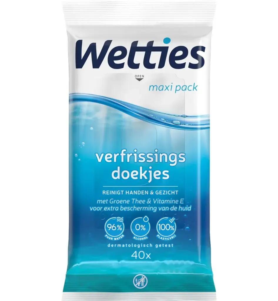 Wetties Maxipack (40 stuks)