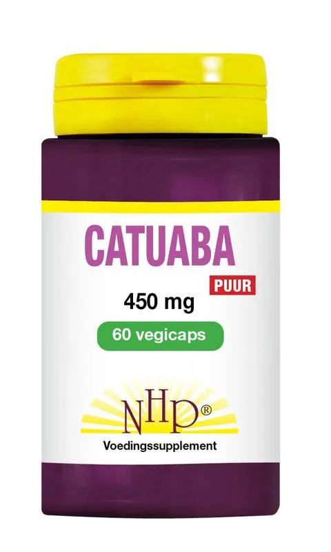 Nhp Catuaba 450Mg Puur (60 vega capsules)