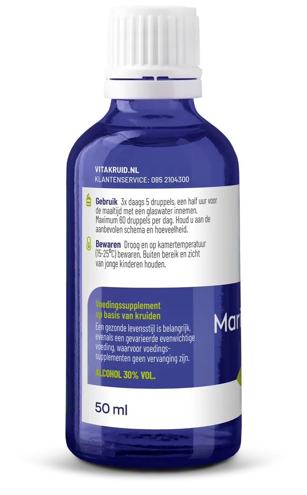 Vitakruid Mariadistel Complex Tinctuur (50 ml) - image 2