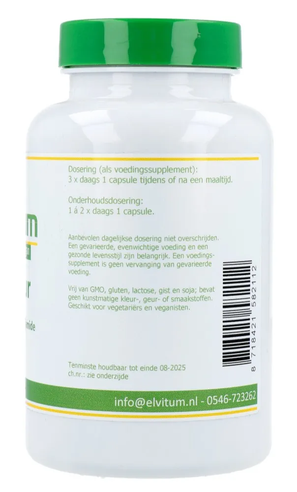 Elvitum Pea Puur (180 vega capsules)