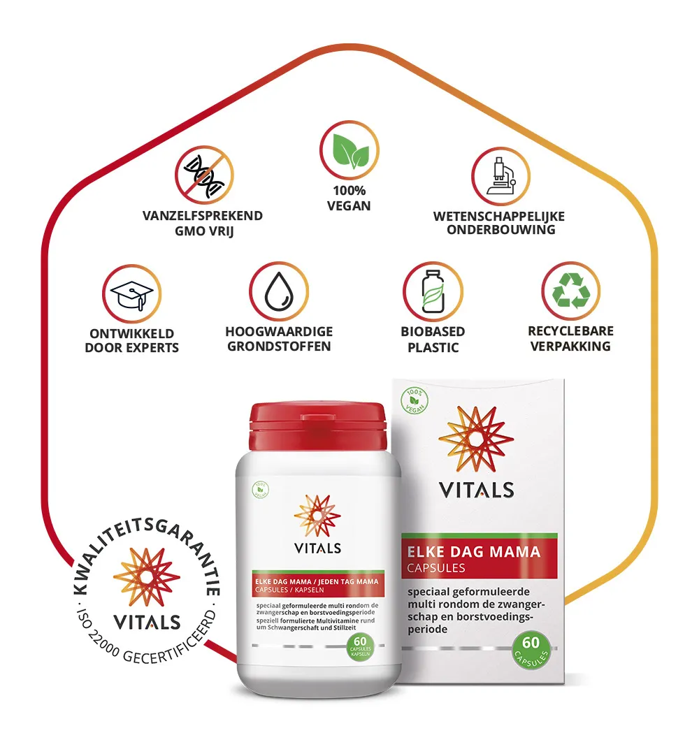 Vitals Elke dag mama (60 capsules) - image 5