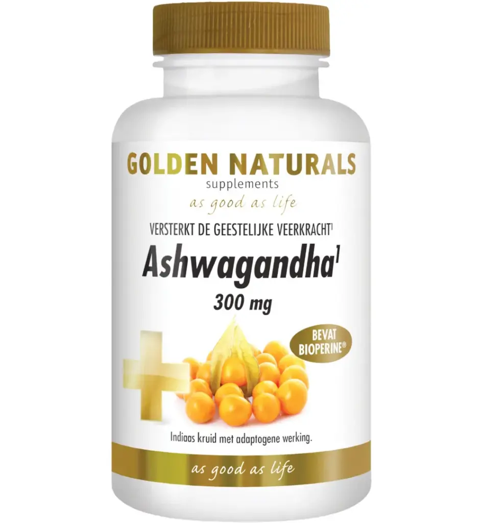 Golden Naturals Ashwagandha (60 vega capsules)