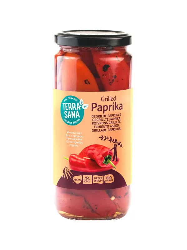 Terrasana Gegrilde Paprika Eko Bio (450 gr)