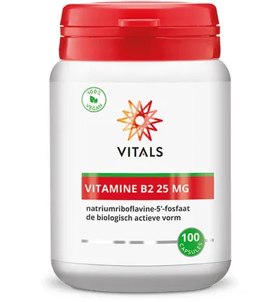 Vitals Vitamine B2 25mg (100 capsules)