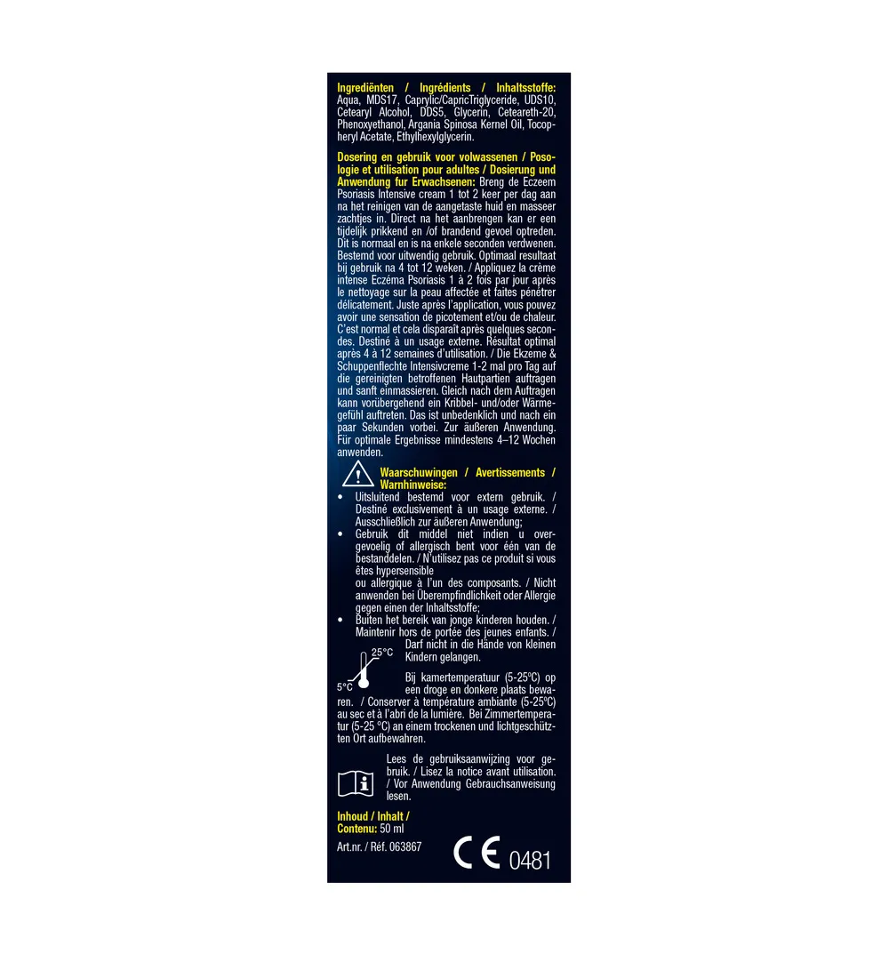 Lucovitaal Eczeem Psoriasis Intensive Cream (50 ml) - image 3