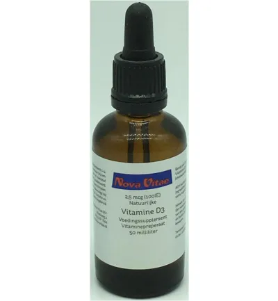 Nova Vitae Vitamine D3 100Iu Druppel (50 ml)