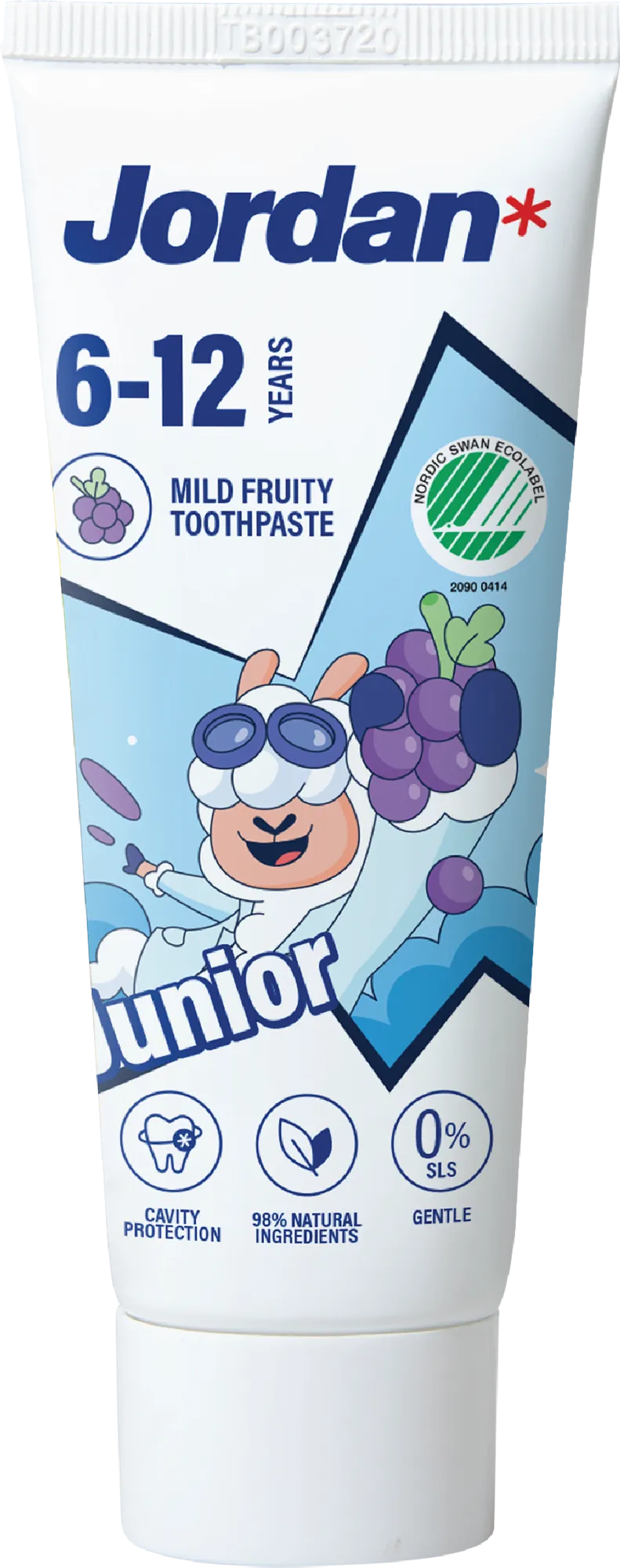Jordan Tandpasta Junior 6-12 jaar (50 ml)