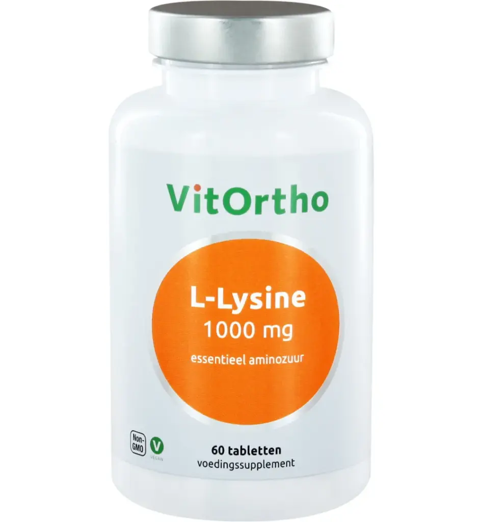 VitOrtho L-lysine 1000 mg (60 tabletten)