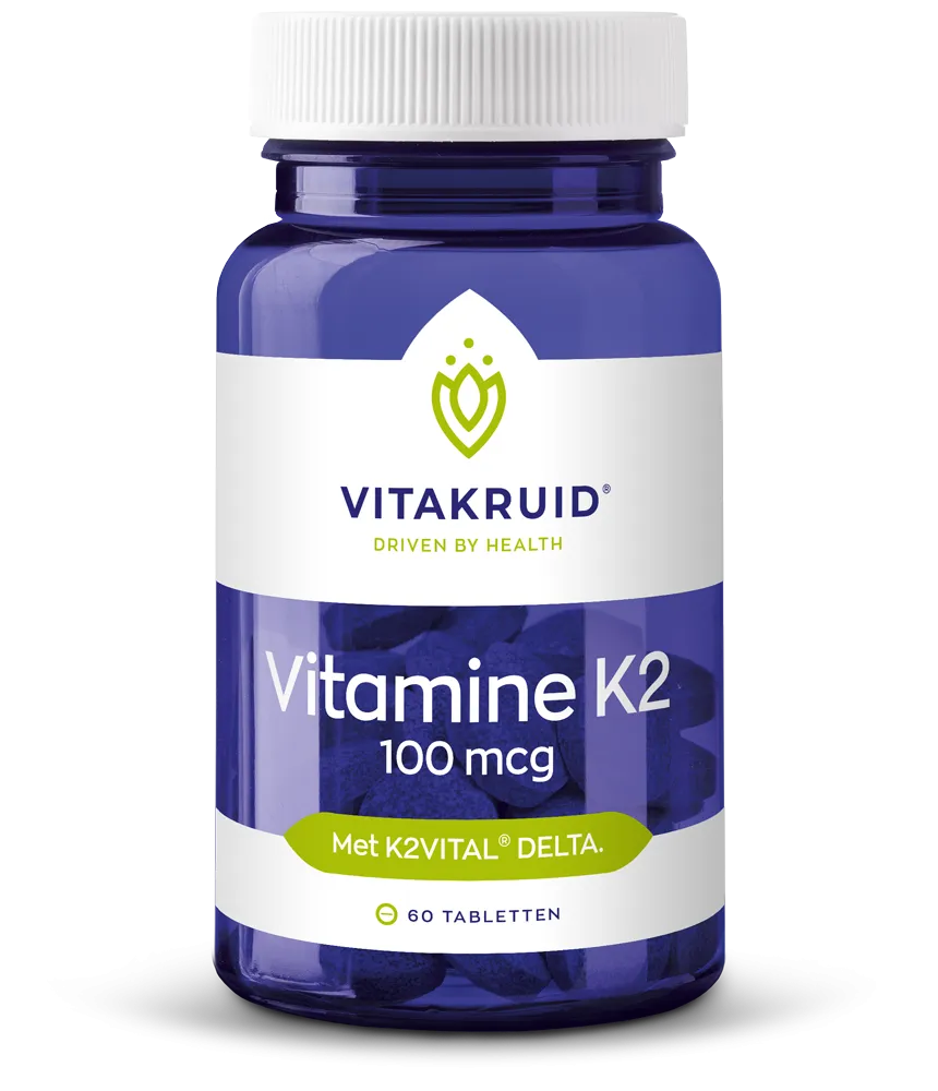 Vitakruid Vitamine K2 100 mcg K2Vital® Delta (60 tabletten)