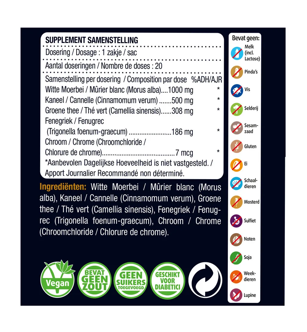 Lucovitaal Bloedsuikerspiegel Thee (20 stuks) - image 2
