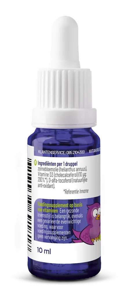 Vitakruid Vitamine D Baby Druppels (10 ml)