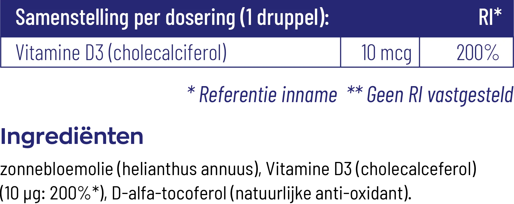 Vitakruid Vitamine D Baby Druppels (10 ml) - image 3
