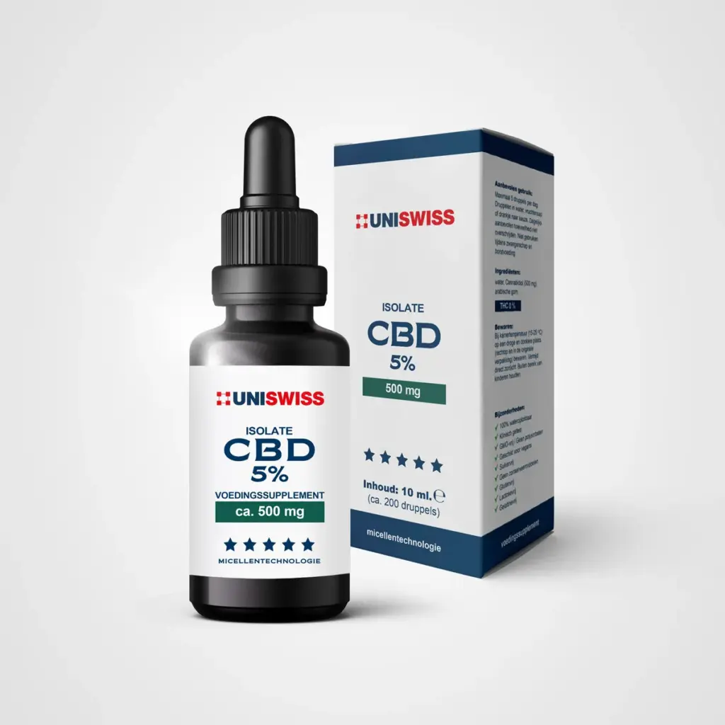 Uni Swiss CBD-Isolaat 5% (10 ml)