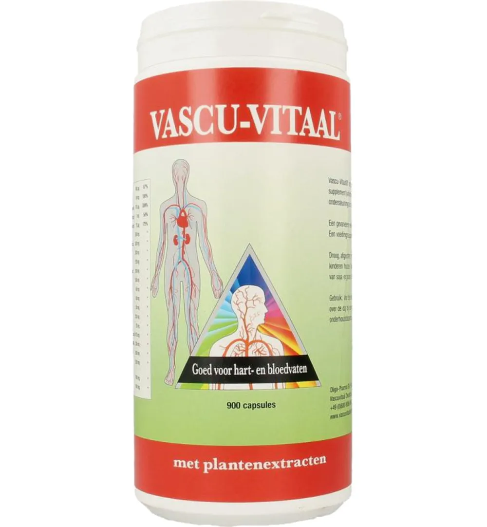 Vascu Vitaal Plantenextracten (900 capsules)