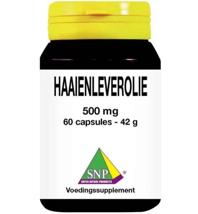 Snp Haaienleverolie 500 Mg (60 capsules)