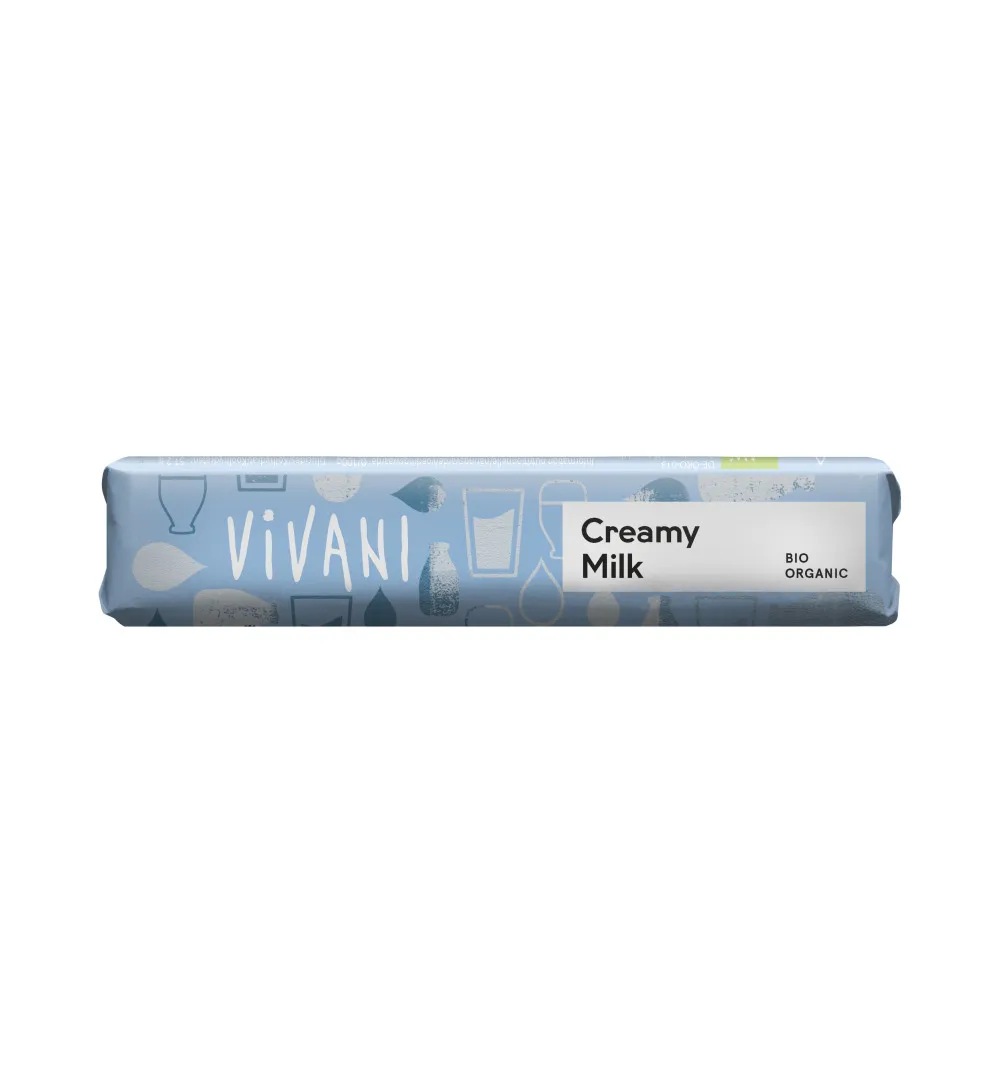 Vivani Creamy Milk - Chocolate Bar (40 gr)