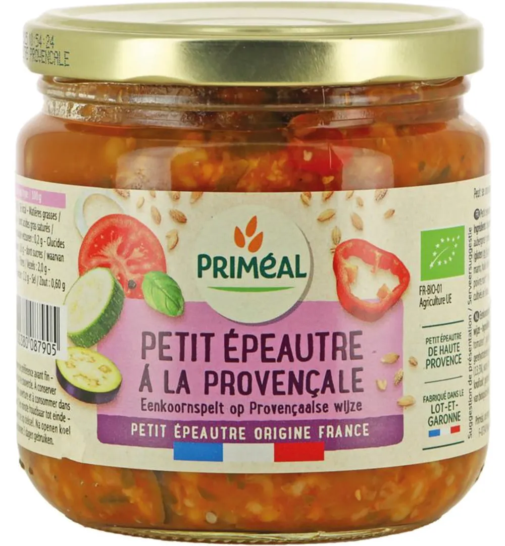 Priméal Eenkoornspelt Provencaals Uit Frankrijk Eco (400 gr)