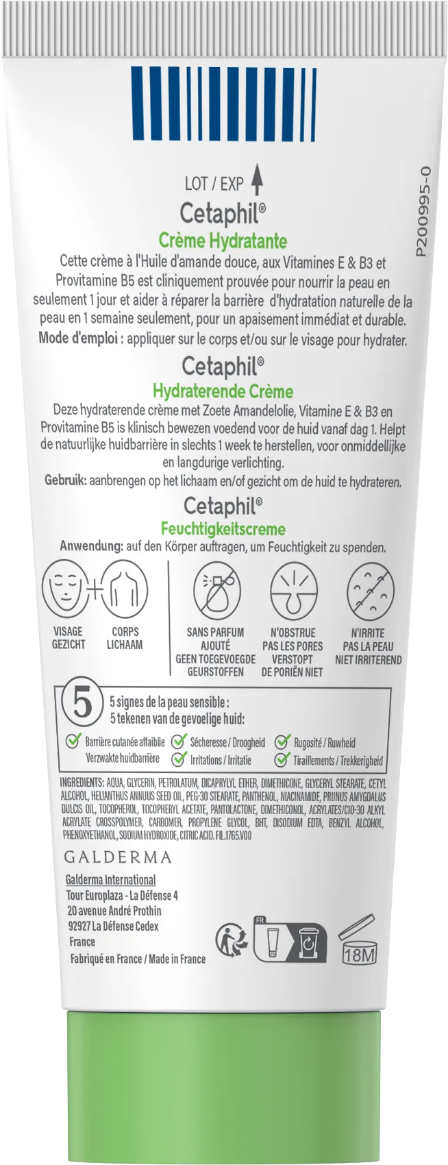 Cetaphil Hydraterende creme (100 gr) - image 2