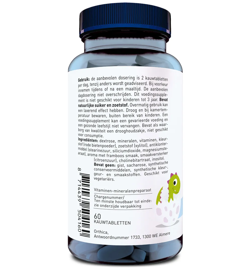 Orthica Dino Multi  (60 kauwtabletten) - image 2