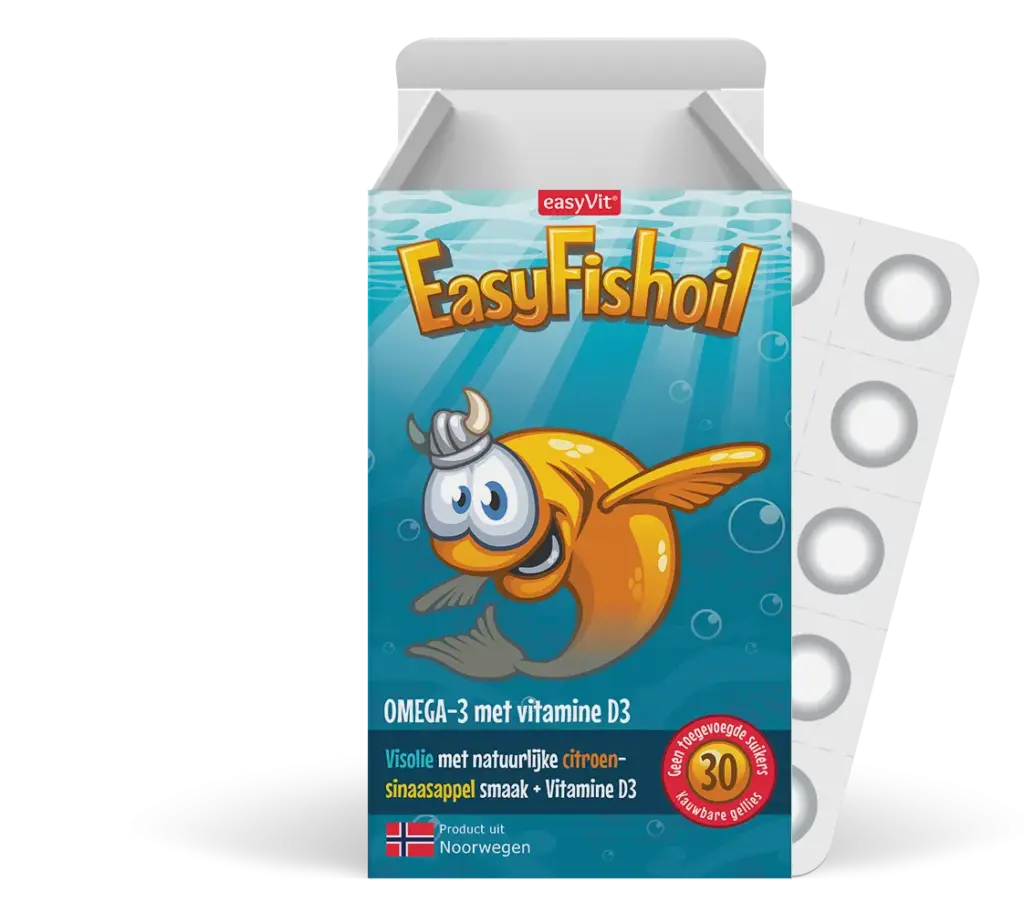 Easyvit Easyfishoil (30 Kauwtabletten)