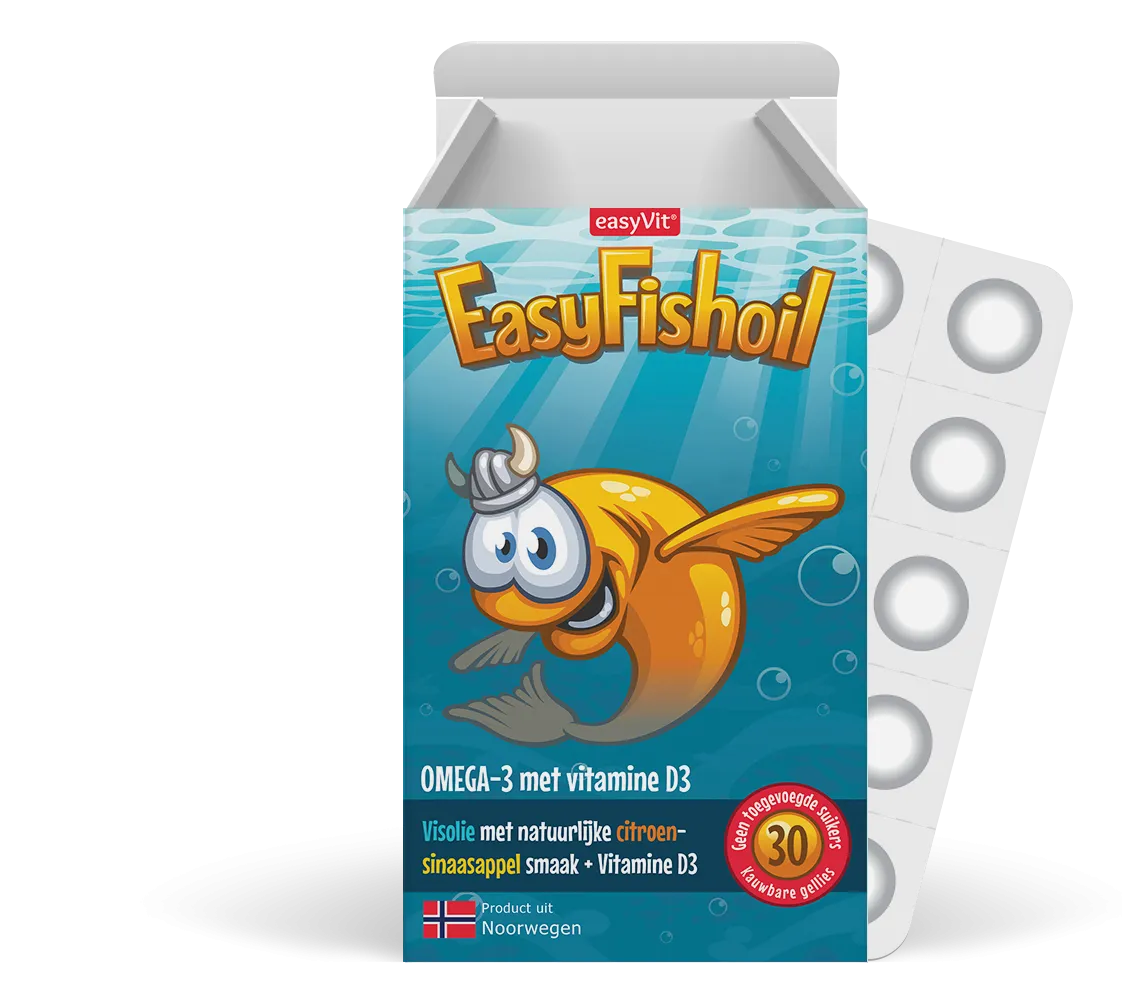 Easyvit Easyfishoil (30 Kauwtabletten)