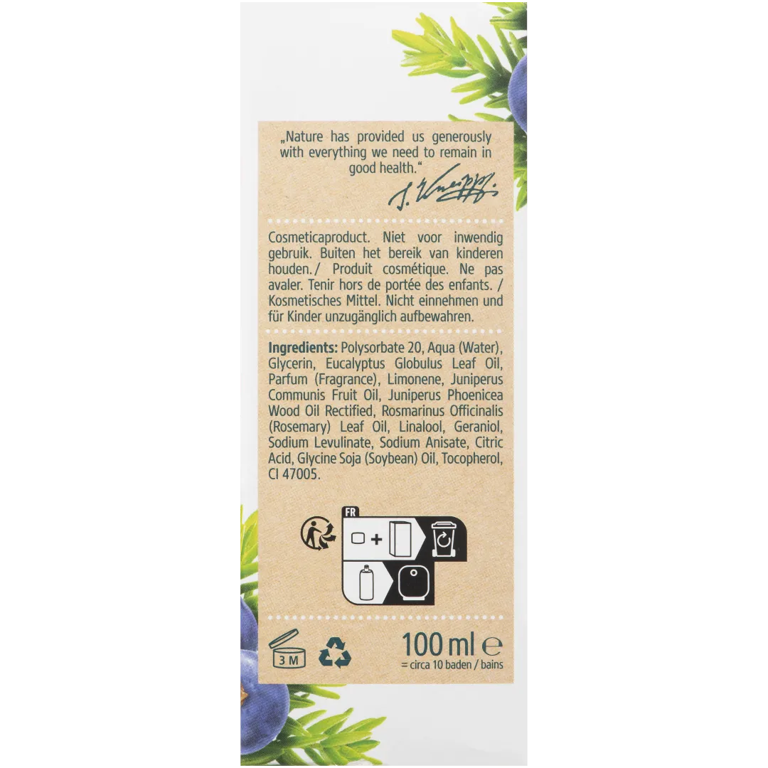 Kneipp Muscle soothing badolie jeneve (100 ml) - image 7