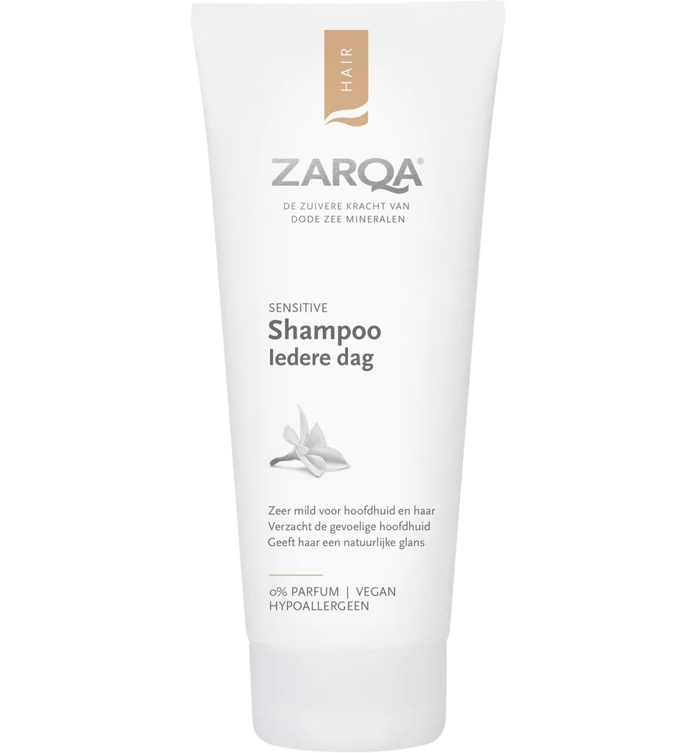 Zarqa Shampoo sensitive iedere dag (200 ml) - image 2