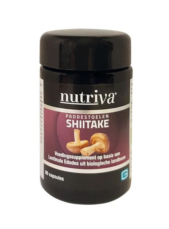 Nutriva Shiitake Bio (60 capsules)
