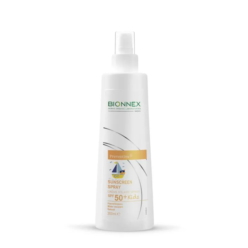 Bionnex Preventiva sunscreen cream SPF 50+ spray kids (200 ml)