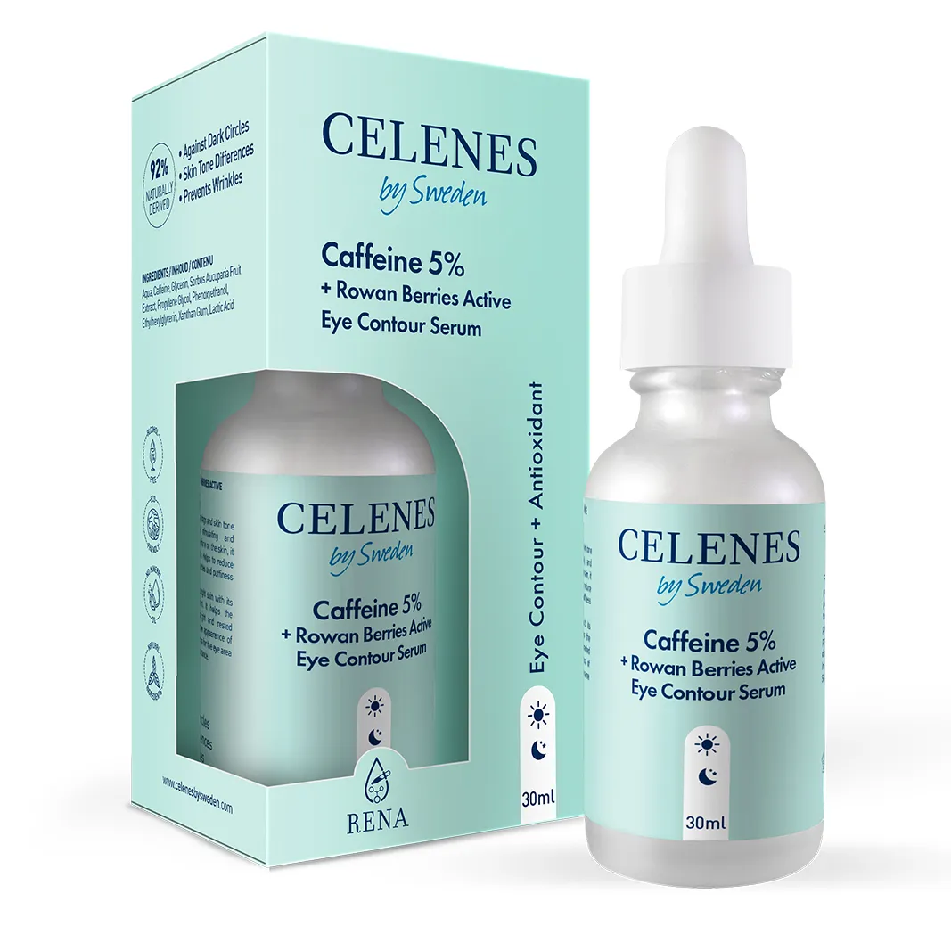 Celenes Cafeine 5% + rowan berries serum (30 ml)