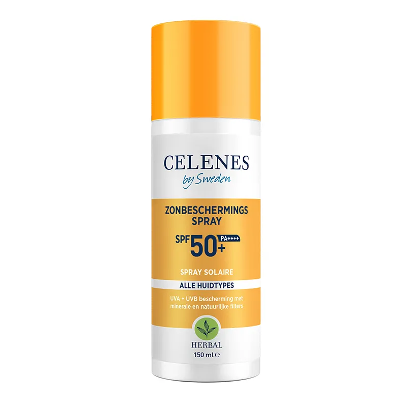 Celenes Herbal sunscreen spray all skintypes SPF50 (150 ml)