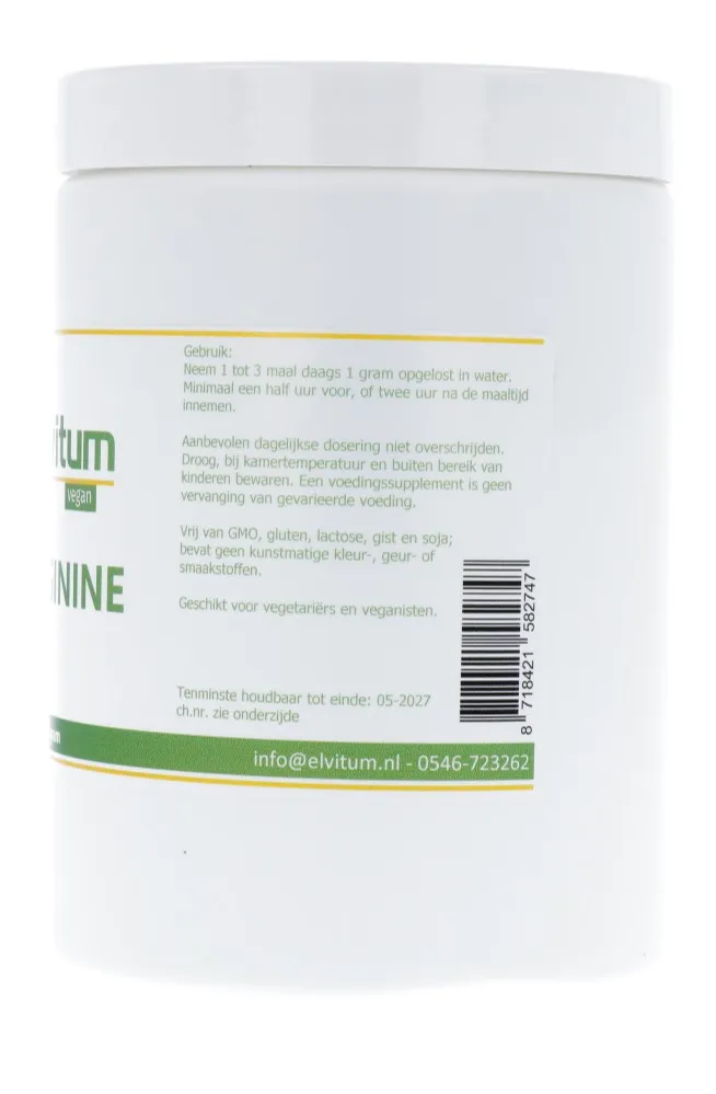 Elvitum L-Arginine (500 gr)