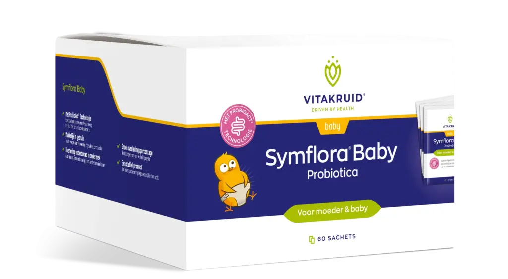 Vitakruid Symflora® Baby Probiotica voor Moeder & Baby (60 zakjes)