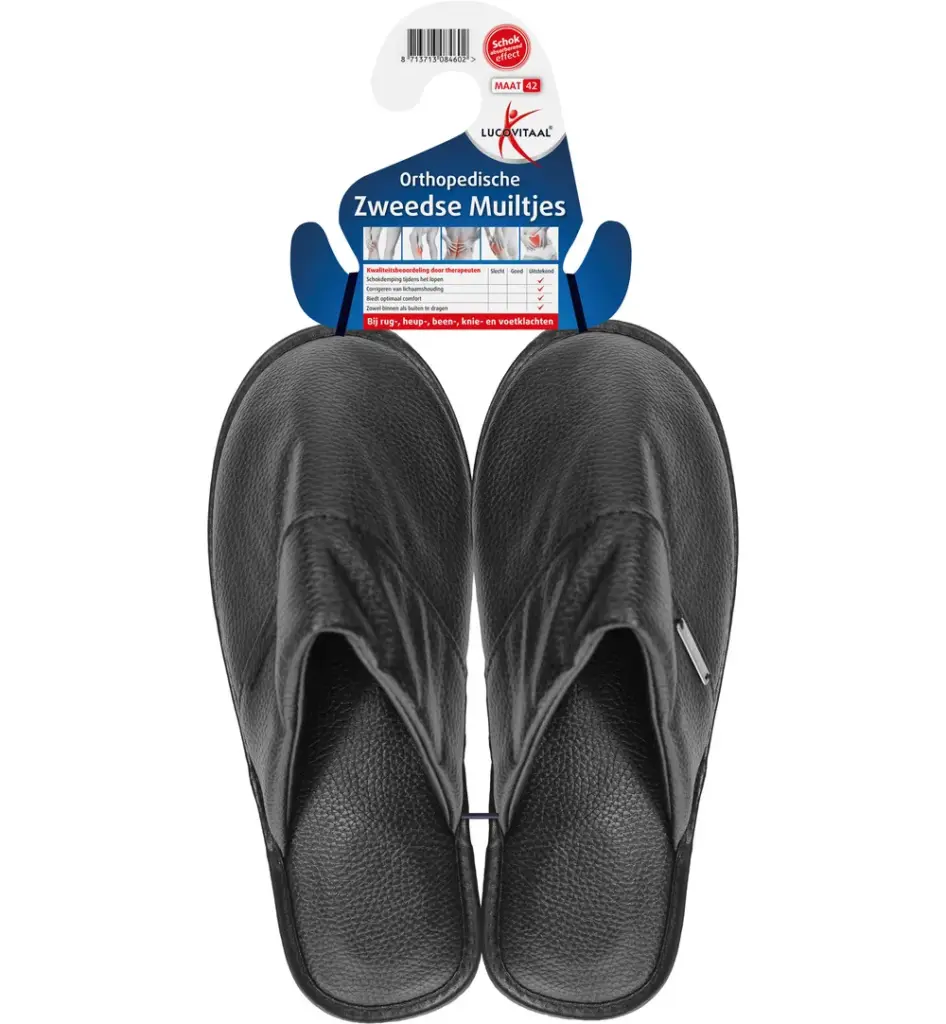 Lucovitaal Orth. Zweedse Muiltjes 42 (1 paar)