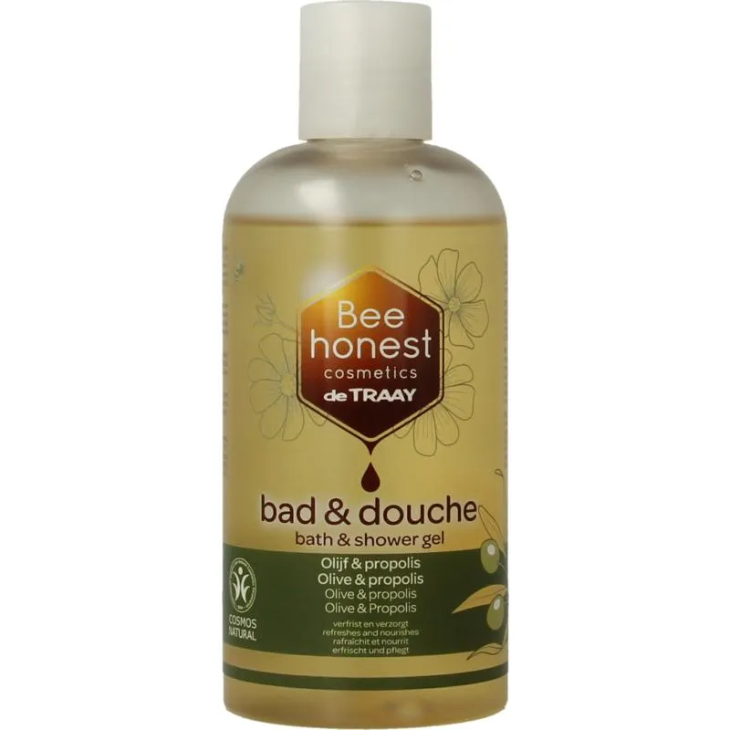 Traay Beenatural Bad / douche olijf / propolis (250 ml)