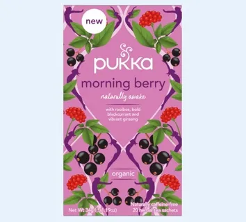 Pukka Organic Teas Morning Berry Bio (20 zakjes) - image 2