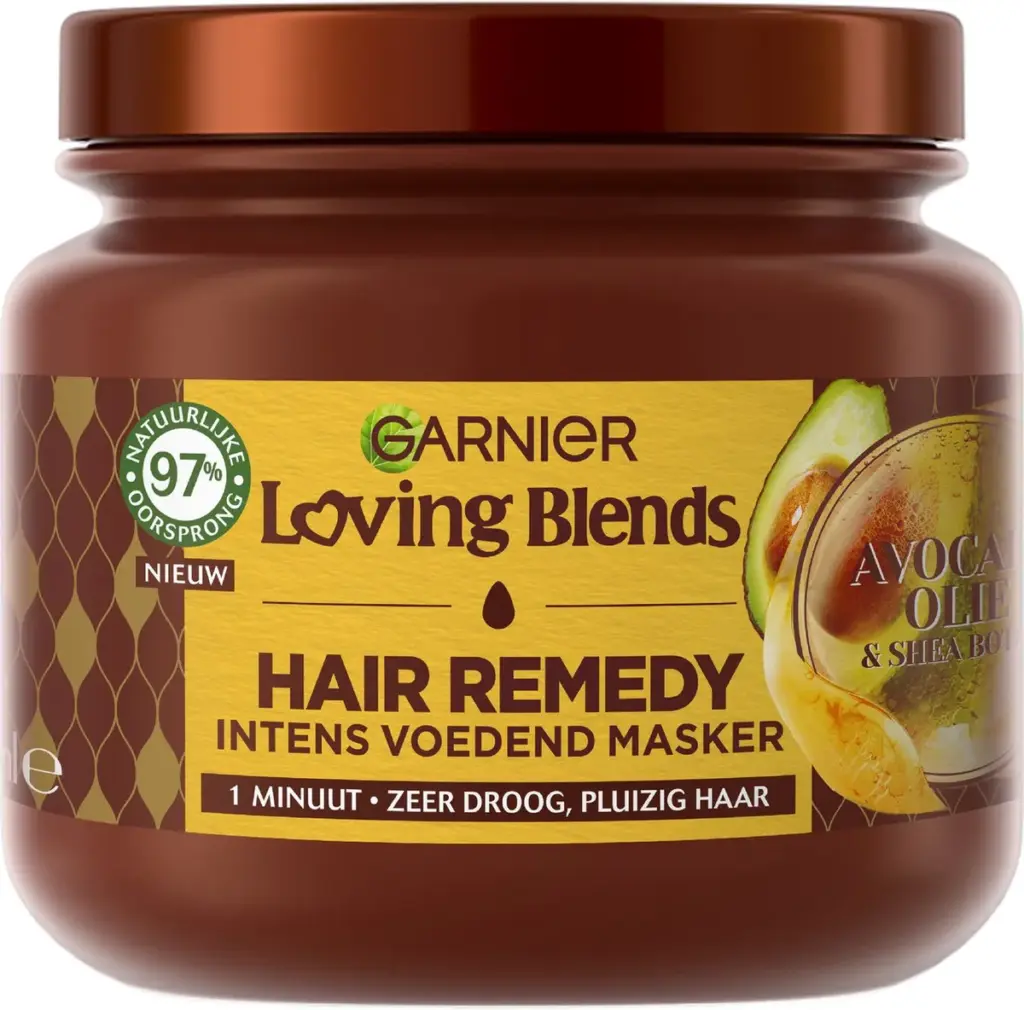 Garnier Loving Blends Haarmasker Avocadoolie & Shea Boter (340 ml)