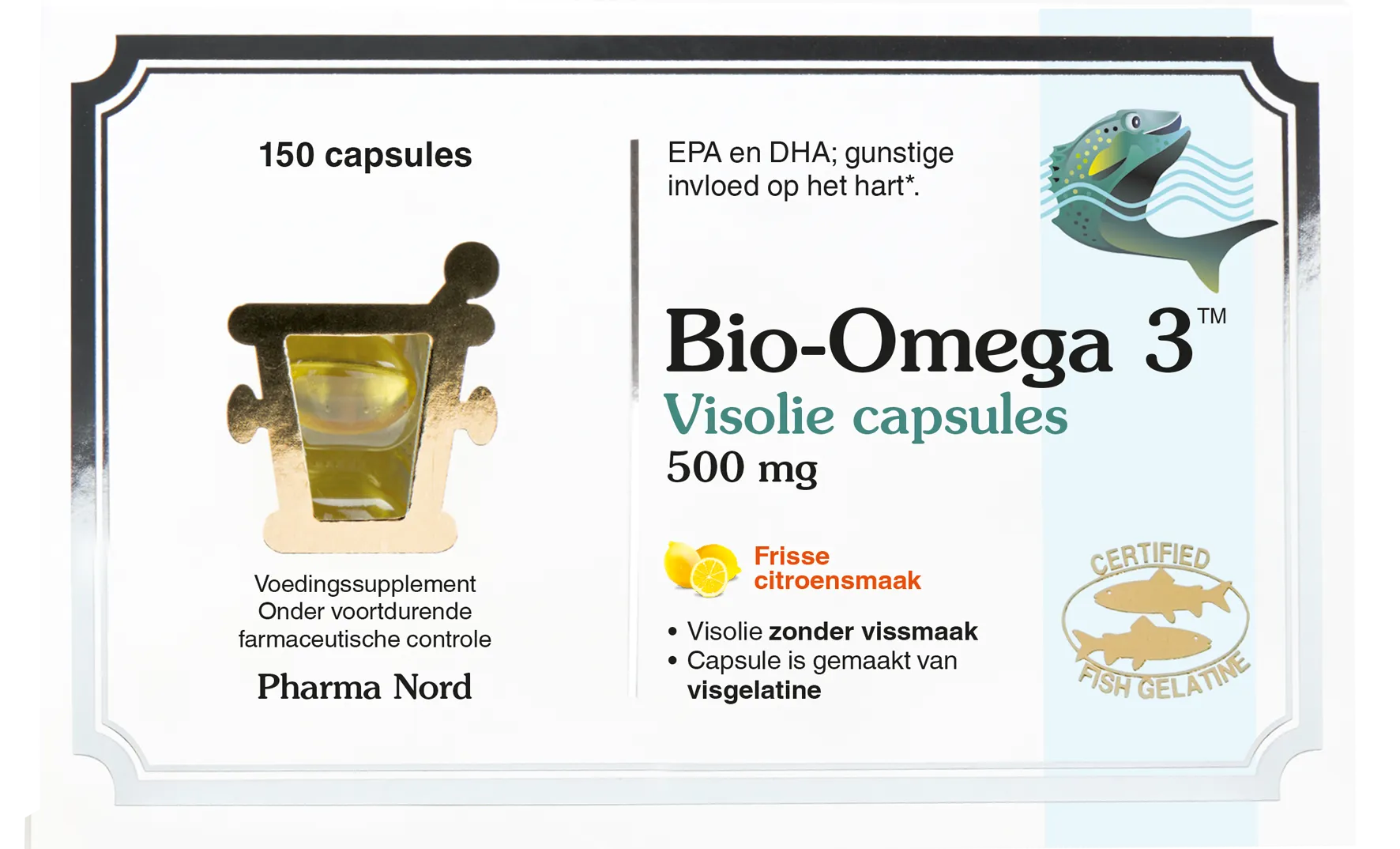 Pharma Nord Bio Omega 3 Visolie (150 capsules)