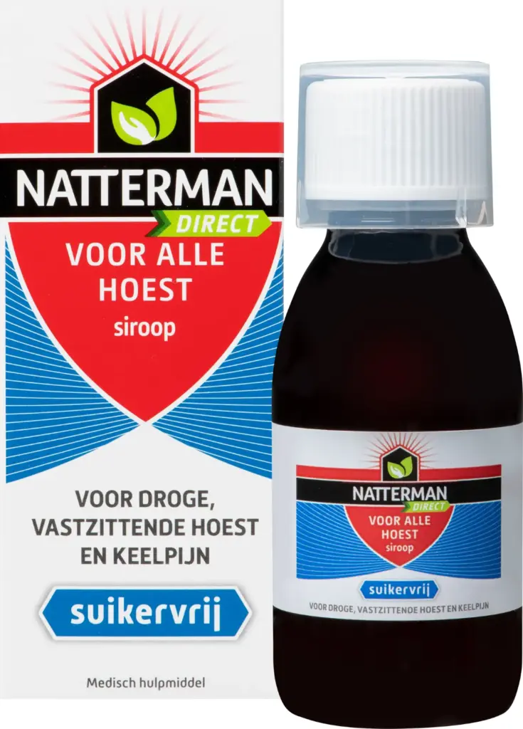 Natterman Hoest drank alle hoest suikervrij (120 ml)
