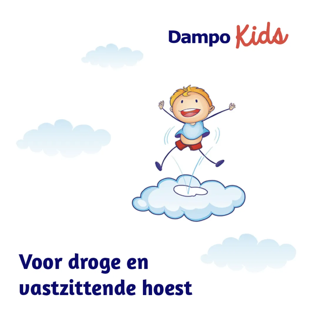 Dampo Kids Alle hoest +Vrije luchtwegen suikervrij (120 ml)