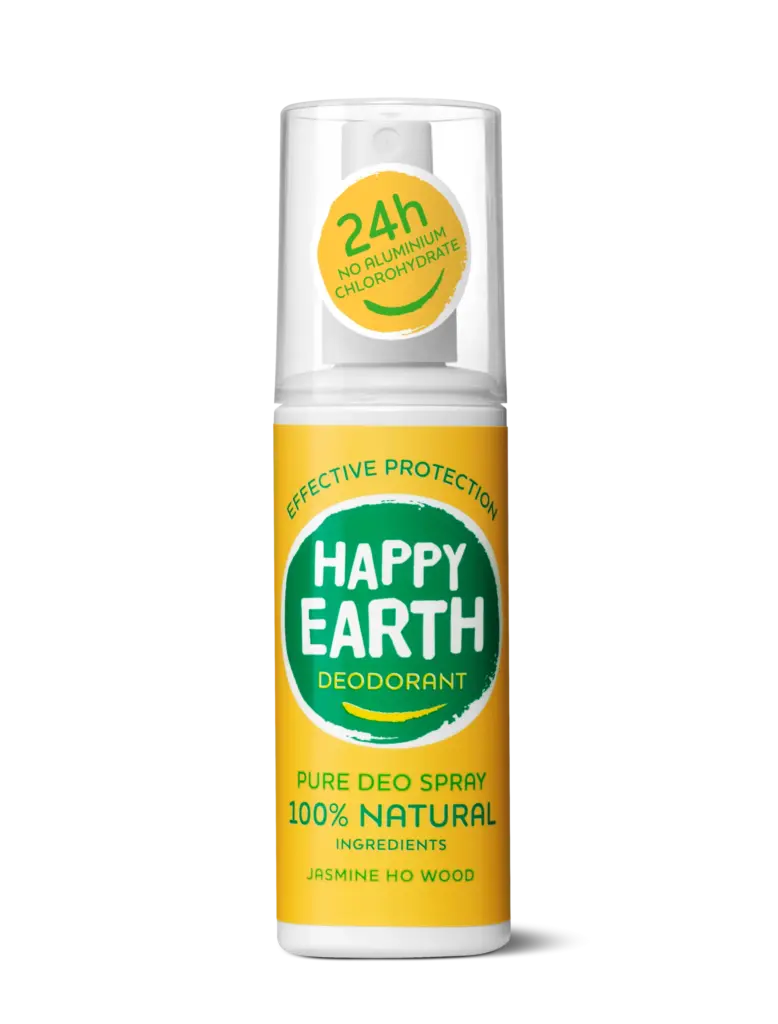 Happy Earth Deodorant spray jasmine ho wood (100 ml)