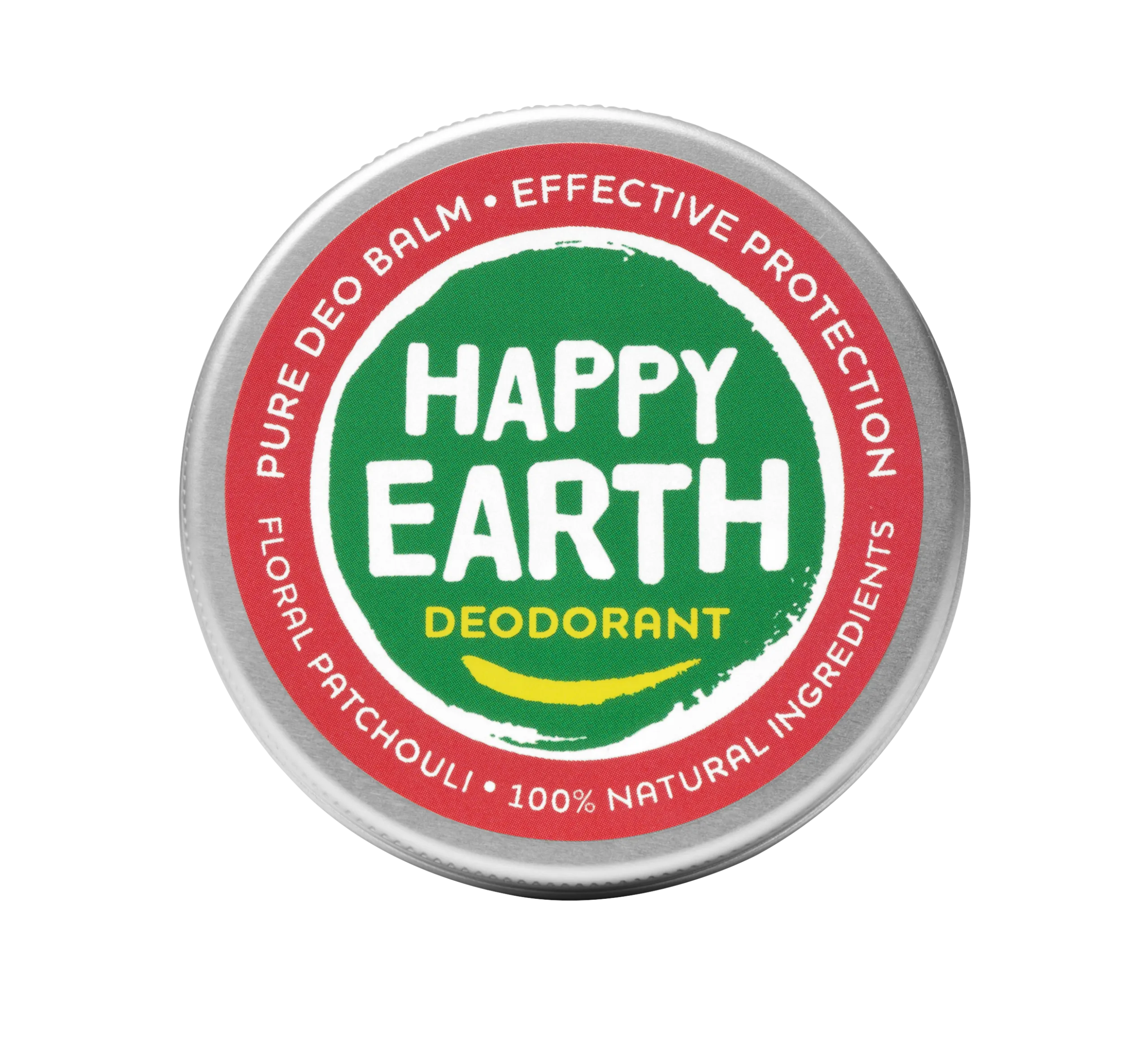 Happy Earth 100% Natuurlijke Deodorant Balm Floral Patchouli (45 gr)
