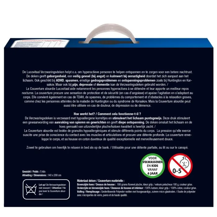 Lucovitaal Verzwaringsdeken (1 stuk)