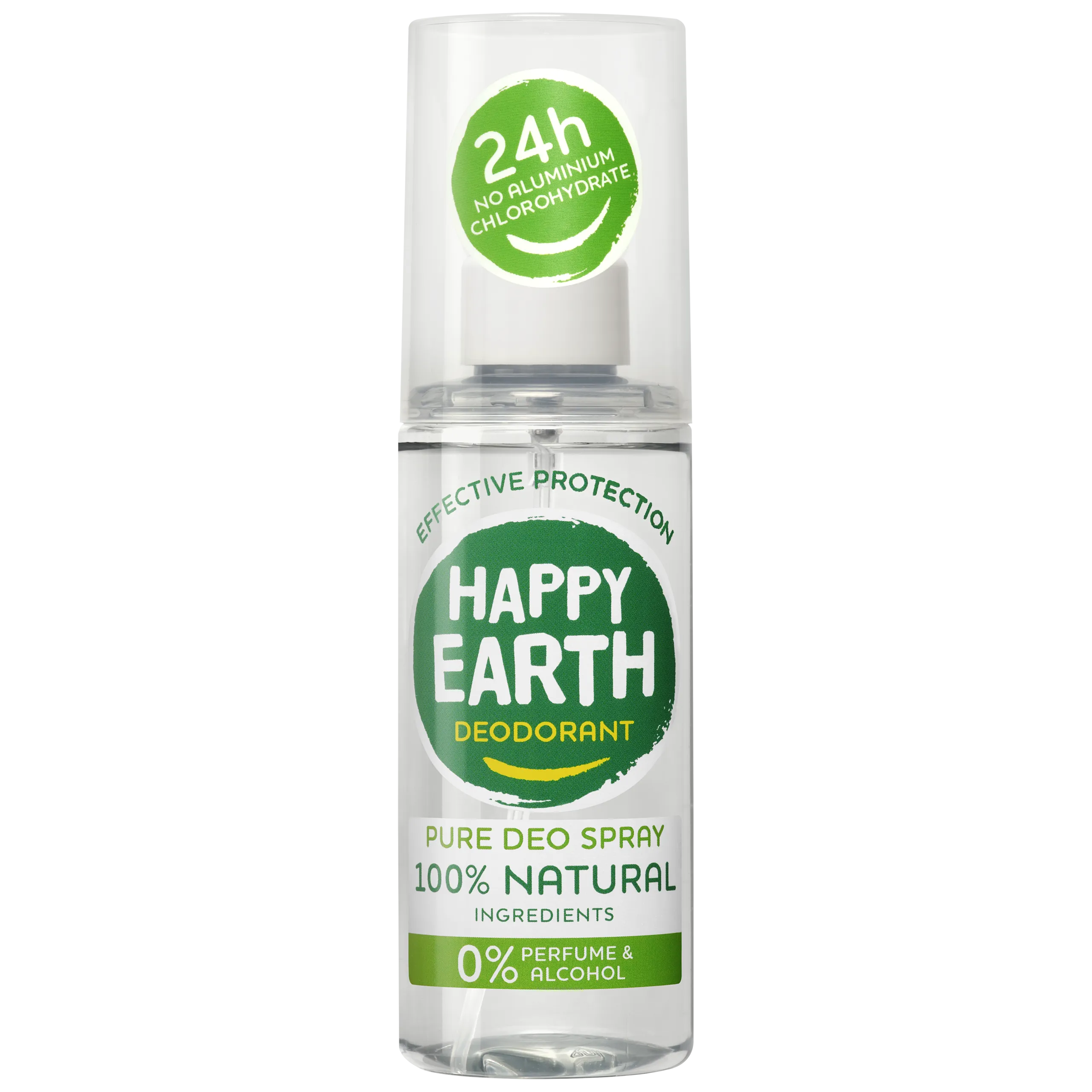 Happy Earth Pure deodorant spray unscented (100 ml)