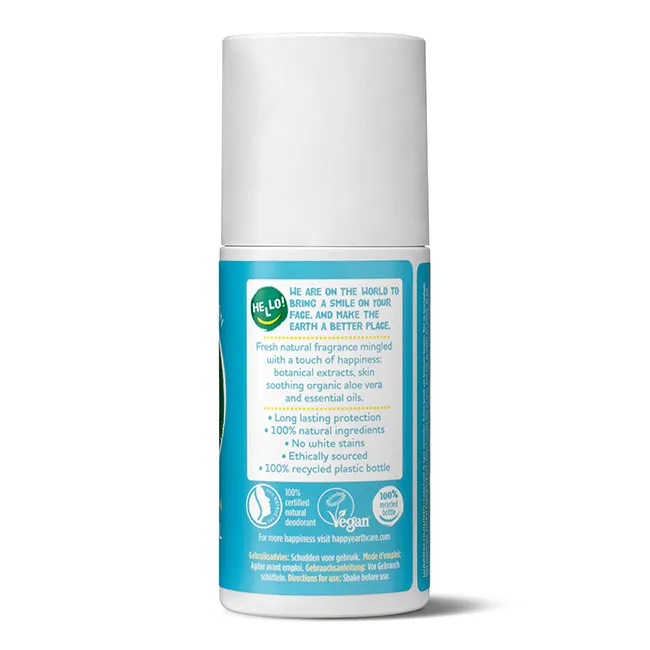 Happy Earth Pure deodorant roll-on cedar lime (75 ml)